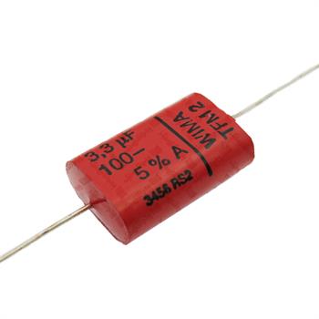 3.3UF  100V  AX  5%  WIMA  TFM2