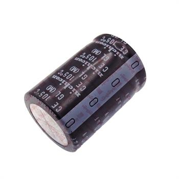 خازن الکترولیت 820 میکرو فاراد 450 ولت سایز 51*35 پایه میخی °105 نیچیکون