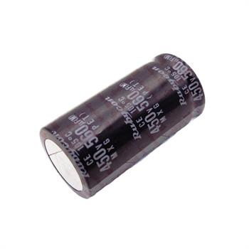 خازن الکترولیت 560 میکرو فاراد 450 ولت سایز 59*30 پایه میخی °105 روبیکون