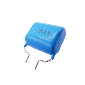 خازن پلی استر 1 میکرو فاراد 250 ولت متناوب RM7.5