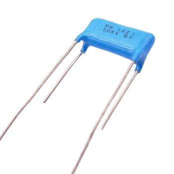 خازن پلی استر 1.2 نانو فاراد 1000 ولت RM18