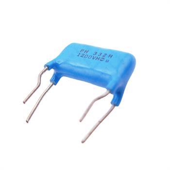 خازن پلی استر 3.3 نانو فاراد 1200 ولت RM20