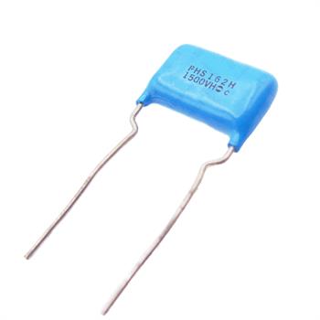 خازن پلی استر 1.6 نانو فاراد 1500 ولت RM7.5