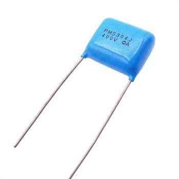 خازن پلی استر 300 نانو فاراد 400 ولت RM18