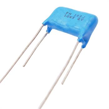 خازن پلی استر 18 نانو فاراد 1000 ولت RM18