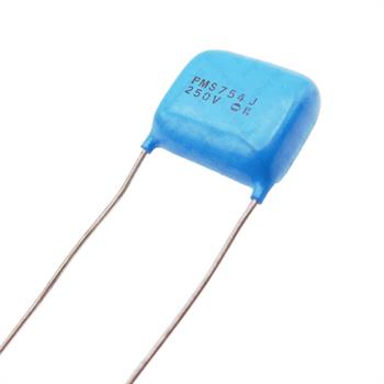 خازن پلی استر 750 نانو فاراد 250 ولت RM18