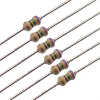 مقاومت 75 اهم 1/8 وات